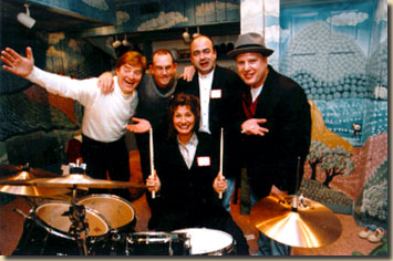 Amy Grant with Drummers