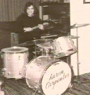 Karen with her Drums